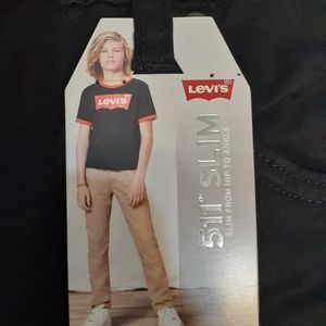 NWT LEVI'S STRAUSS 511 SLIM FIT ADJUSTABLE WAISTBAND SIZE 16REG 28W 30L